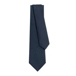 Cà Vạt Nam Hermès Faconnee Maillons Tie Bleu De Chine Rộng 7cm H036386T 02 Màu Xanh Navy