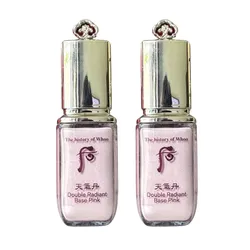 Combo 2 Chai Kem Lót Nâng Tông Whoo Cheongidan Double Radiant Base Pink (2x8ml)