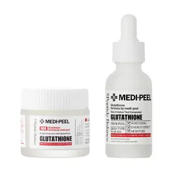 Combo Hỗ Trợ Dưỡng Sáng, Cấp Ẩm Medi-Peel Glutathione Serum 30ml + Cream 50g