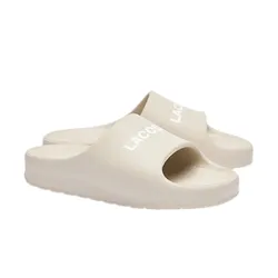 Dép Lacoste Serve Slide&nbsp;2.0 224 47CMA0015 Màu Beige Size 7