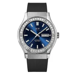 Đồng Hồ Nam I&W Carnival 42mm 55851G2-S2 Màu Bạc Đen