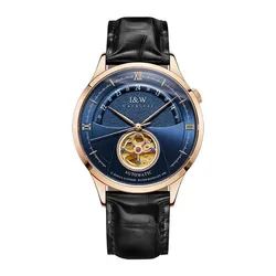 Đồng Hồ Nam I&W Carnival Automatic Watch 525G-D2 Màu Đen/Xanh