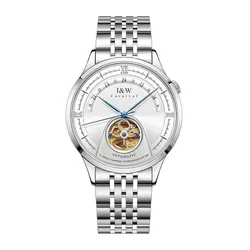 Đồng Hồ Nam I&W Carnival Automatic Watch 525G-T4 Màu Bạc