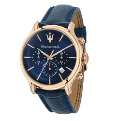 Đồng Hồ Nam Maserati Epoca Chronograph Quartz Watch R8871618013 Màu Xanh Dương
