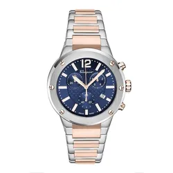 Đồng Hồ Nam Salvatore Ferragamo Mens Swiss Made Watch F-80 Màu Bạc Vàng