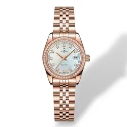 Đồng Hồ Nữ Carnival 8131L2-VH-TK&nbsp;Quartz Màu Vàng Hồng