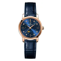 Đồng Hồ Nữ Carnival Quartz 8193L-VH-DD-X Màu Xanh/ Vàng Hồng