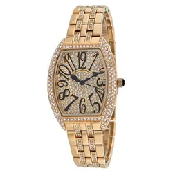 Đồng Hồ Nữ Christian Van Sant Elegant Sparkle Quartz Rose Gold Dial Ladies Watch CV0262 Màu Vàng Hồng