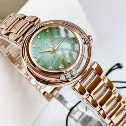 Đồng Hồ Nữ Citizen&nbsp;Eco Drive EM1113-58Y (EM111358Y) Màu Vàng - Xanh