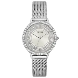 Đồng Hồ Nữ Guess Quartz GW0402L1 Màu Bạc Trắng