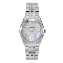Đồng Hồ Nữ Salvatore Ferragamo Vega 28mm SFKJ00924 Màu Bạc