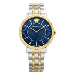 Đồng Hồ Nữ Versace Quartz VEJL00522 Màu Xanh Bạc