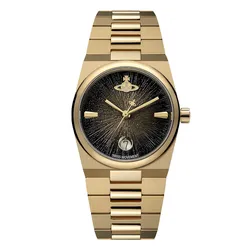 Đồng Hồ Nam Vivienne Westwood Hoxton Watch Màu Vàng Gold