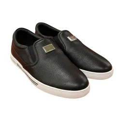 Giày Slip On Nam Dolce & Gabbana D&G Tag Sport CS2321 A8034 80999 Màu Đen Size 40