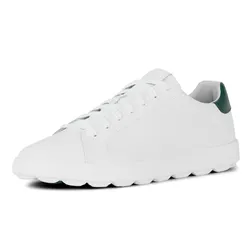 Giày Sneaker Nam Geox Spherica ECUB-1 Pure White Green Màu Trắng Xanh Size 40