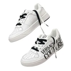 Giày Sneaker Nam Versace 80YA3SJ5 ZPB88 003 Màu Trắng Đen Size 40