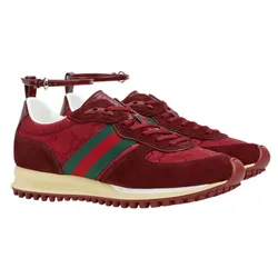 Giày Sneaker Nữ Gucci Women's Gucci Re-Motion 832918AAEZM6144 Màu Đỏ Size 35