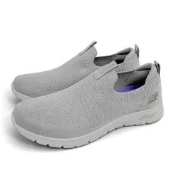 Giày Sneaker Nữ Skechers Arch Fit Refine 2.0 Cascade Metallic Shimmer Grey Màu Xám Size 37