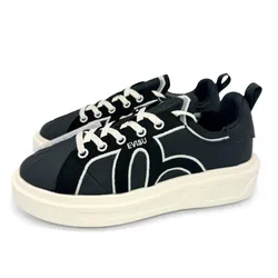 Giày Sneaker Unisex Evisu Lifestyle Sneaker Evisu Velin Black Chunky Màu Đen Size 37