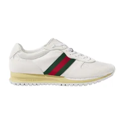 Giày Thể Thao Nam Gucci Re Motion GG Canvas Sneakers Màu Trắng Size 39