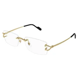 Gọng Kính Unisex Cartier Sunglasses CT0563O 001 Màu Vàng Gold