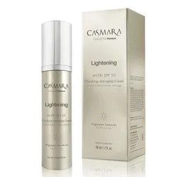 Kem Dưỡng Trắng Da Giảm Nám Ban Ngày Casmara Lightening Clarifying Anti-Aging Cream SPF50 50ml