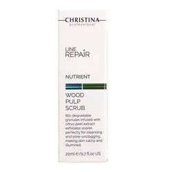Kem Tẩy Tế Bào Chết Làm Mịn Da Christina Line Repair Nutrient Wood Pulp Scrub 20ml