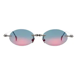 Kính Mát Kuboraum&nbsp;Maske H62 GM Sunglasses Màu Xanh Tím