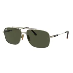 Kính Mát Rayban Michael Titanium Sunglasses RB8096 926531 59-15 Màu Xanh Lá