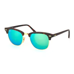 Kính Mát Unisex RayBan Clubmaster RB3016-1145/19 Màu Xanh/Nâu