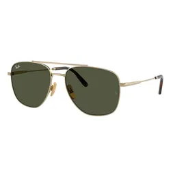 Kính Mát Unisex Rayban William Titanium RB8097 926531 59-17 Màu Xanh Green/Gold