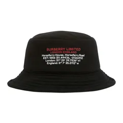 Mũ Burberry&nbsp;Logo Cotton Jersey Bucket Hat Màu Đen Size M