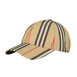 Mũ Burberry Signature Lined Baseball Cap Archive Beige Màu Be Size S