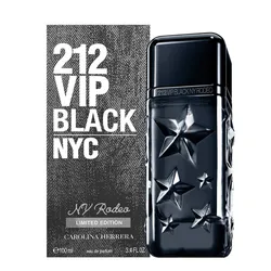 Nước Hoa Nam Carolina Herrera 212 VIP Black NY Rodeo Limited Edition EDP 100ml