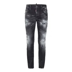 Quần Jean Nam Dsquared2 Wash Skater Jeans Màu Đen Size 44