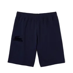 Quần Short Nỉ Nam Lacoste Regular Fit Men's Casual GH5421 423 Màu Xanh Navy Size XS