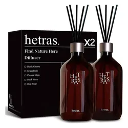 Set 2 Chai Tinh Dầu Nước Hoa Khuếch Tán Hương Thơm Hetras Black Cherry (500ml x 2)