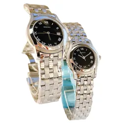Set Đồng Hồ Unisex Gucci 5500m Watch Stainless Steel 27mm & 36mm Màu Bạc Đen