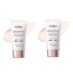 Set Kem Chống Nắng Nâng Tone D'alba Waterfull Tone Up Sun Cream SPF50+ PA++++ (50ml + 50ml)