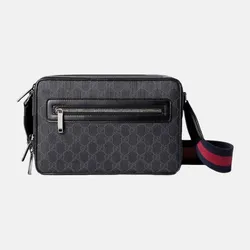 Túi Đeo Chéo Nam Gucci Medium GG Crossbody Bag Black 822072 FADJA 1042 Màu Đen