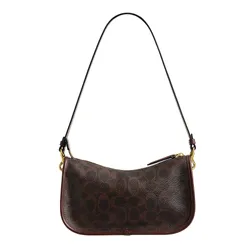 Túi Đeo Vai Nữ Coach Waverly Bag In Signature Canvas CCC38 Màu Nâu