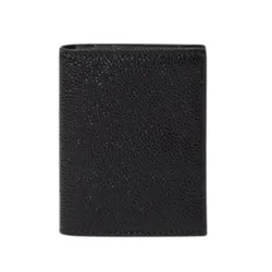 Ví Nam Thom Browne Pebble Grain Double Card Holder MAW021L-00198-001 Màu Đen