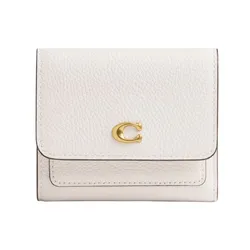 Ví Nữ Coach Mila Small Flap Wallet CAO13 Màu Trắng