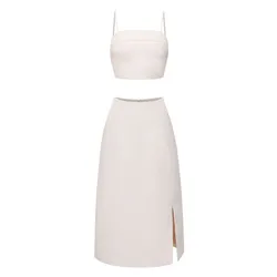 Áo Hai Dây Nữ F2 Fashion & Freedom Women AK615-HN-S-1223 Màu Hồng Nhạt Size S