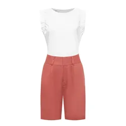 Áo Kiểu Nữ F2 Fashion & Freedom Kate AK613-T-S-1023 Màu Trắng Size S