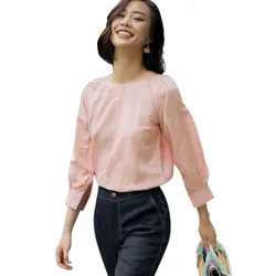 Áo Kiểu Nữ F2 Fashion & Freedom Pride AK385-H-S-0820 Màu Hồng Size S