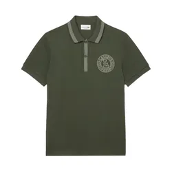 Áo Polo Nam Lacoste Regular Fit L.12.12 Petit Piqué Polo Shirt PH2527 - HCF Màu Xanh Lá Size 4