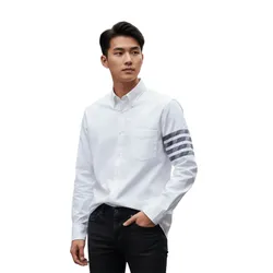 Áo Sơ Mi Nam Thom Browne MWL374A-06177 Màu Trắng Size 2