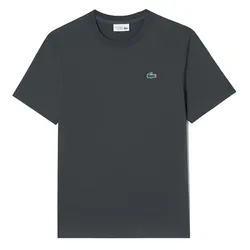 Áo Thun Nam Lacoste Imported Cooling T-shirt TH350E-050 Màu Xám Đen&nbsp;Size 3