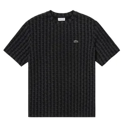 Áo Thun Nam Lacoste Indigo Pique Knit T-Shirt TH2787 - 031 Màu Đen Size 4